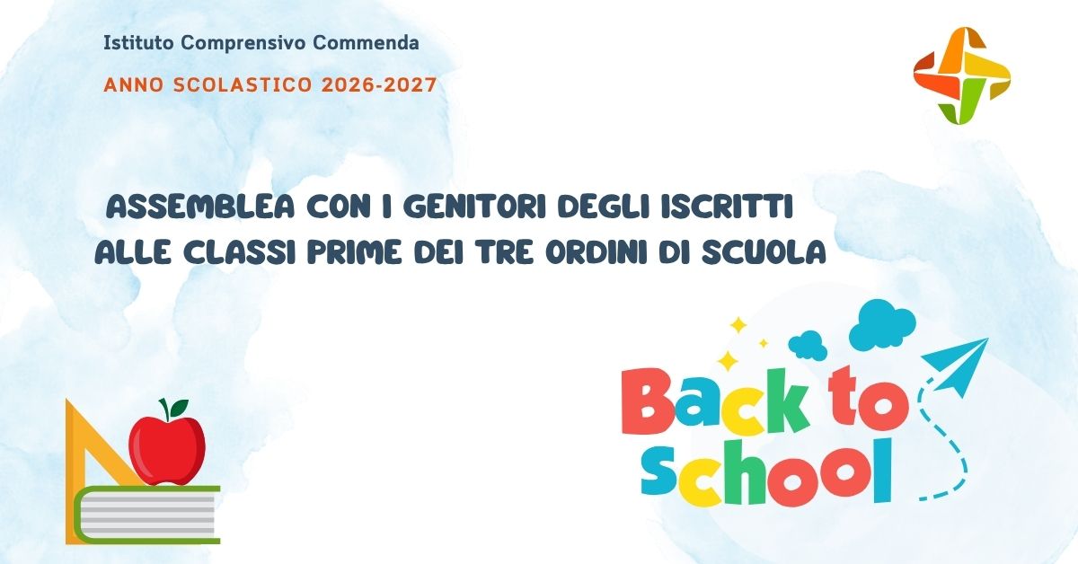 Incontro con i genitori degli iscritti alle classi prime dei tre ordini di scuola